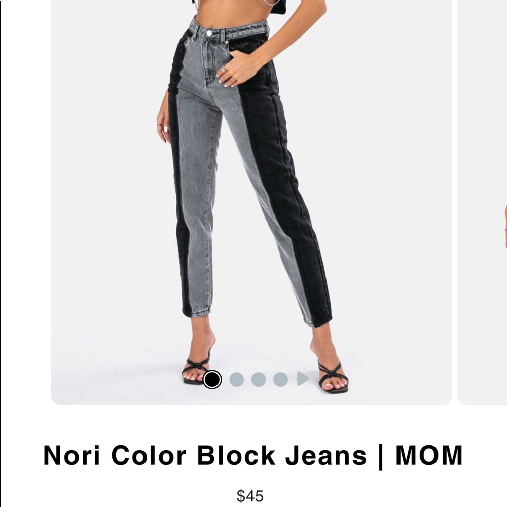 Adika Color Block Jeans